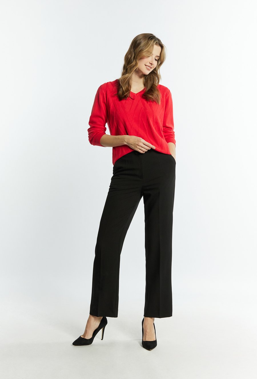 Sweter damski z wiskozy