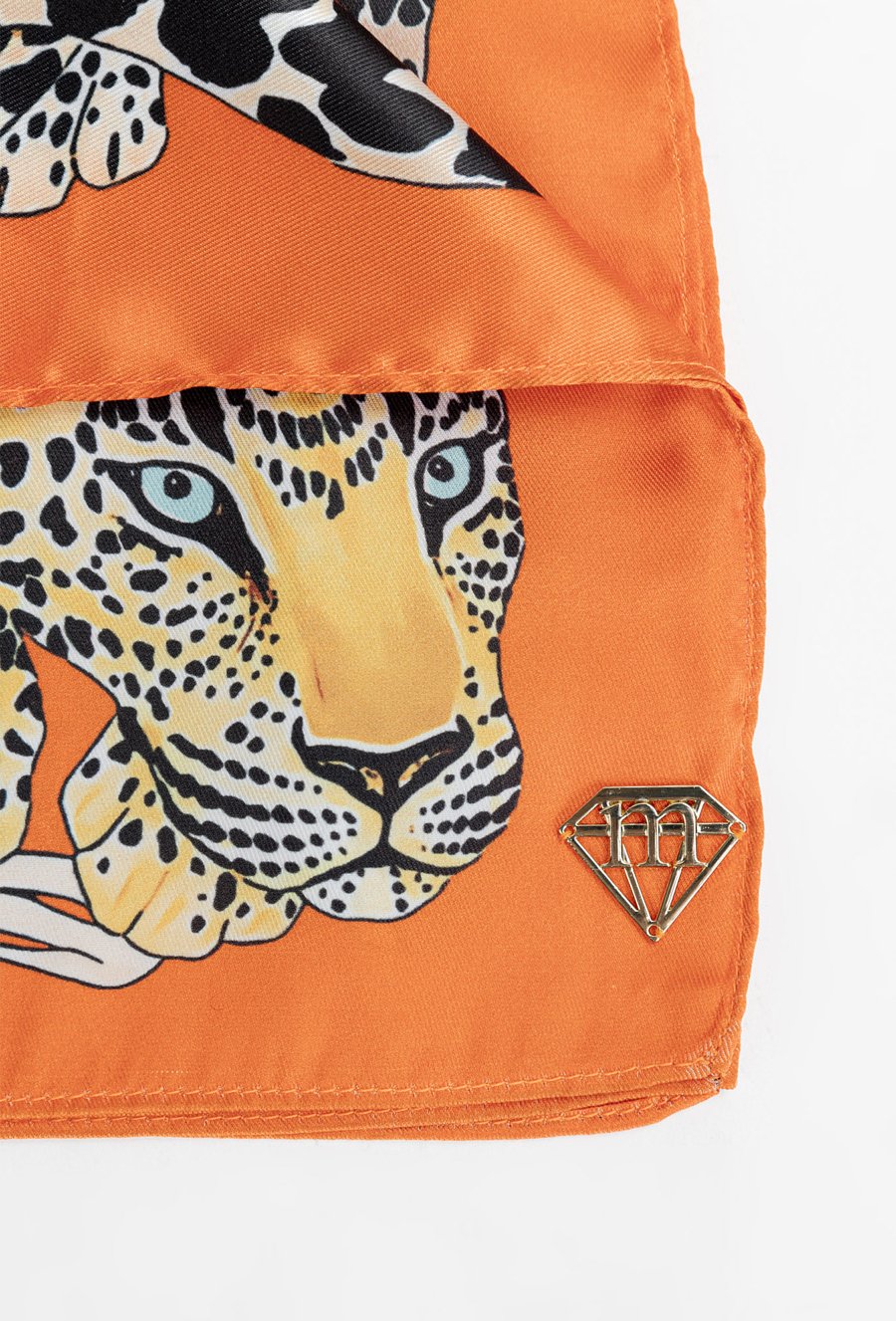 Apaszka damska ze zwierzęcym wzorem