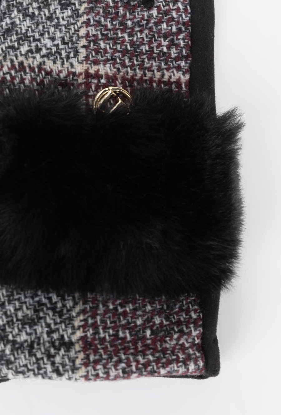 Rękawiczki damskie z wzorem