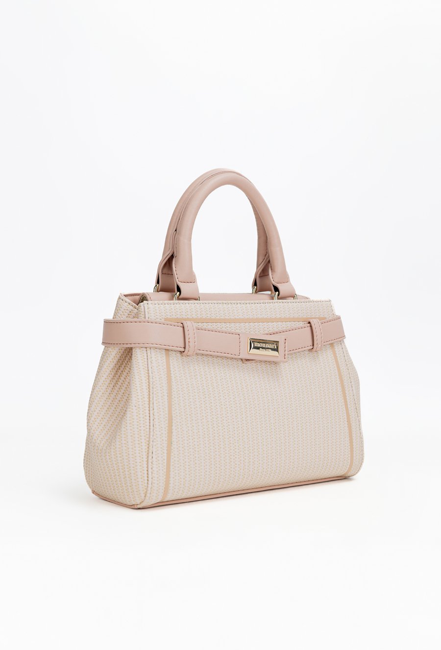 Torba damska z ozdobnym paskiem