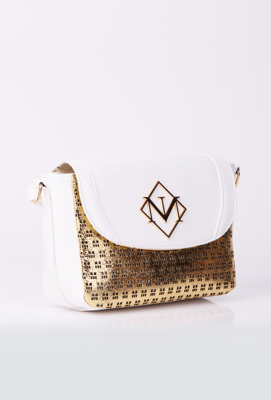 Torba z ażurowym panelem