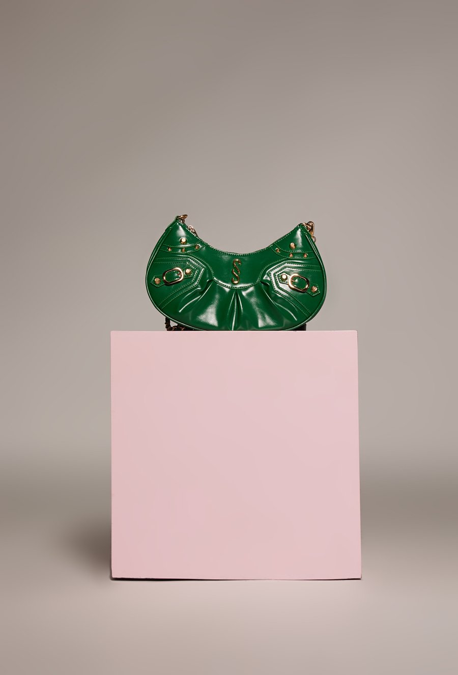 Torba damska z ozdobną aplikacją