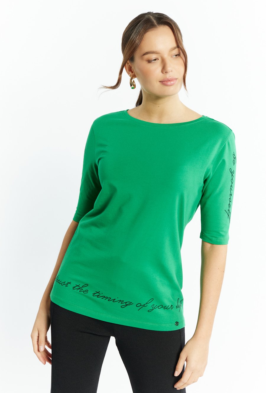 T-shirt damski z napisami