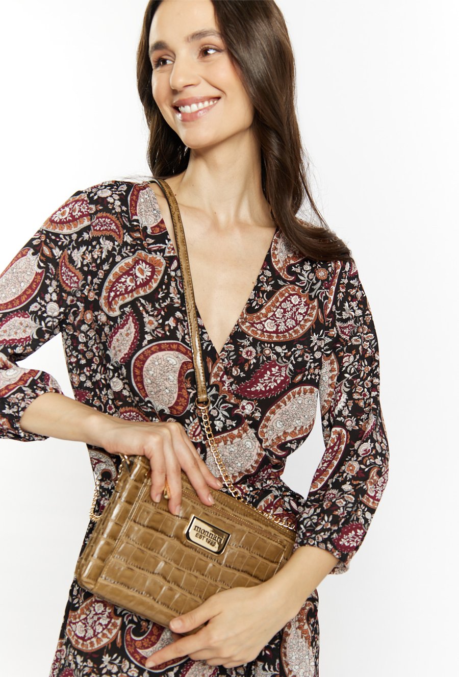 Mała torba damska z printem