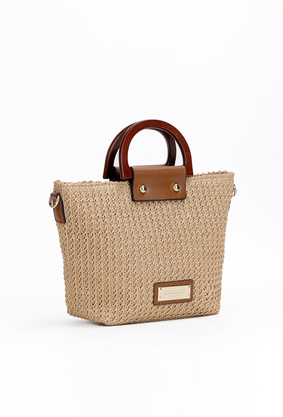 Pleciona torba damska