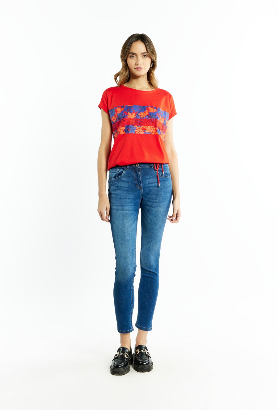 T-shirt damski z nadrukiem