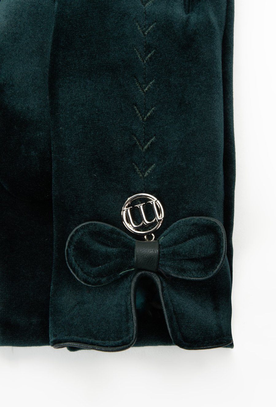 Rękawiczki damskie z kokardką