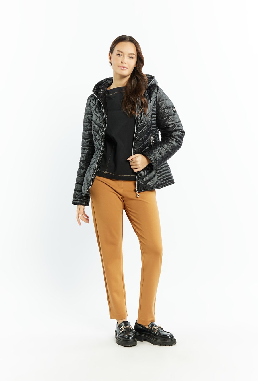 Kurtka damska z pikowaniem