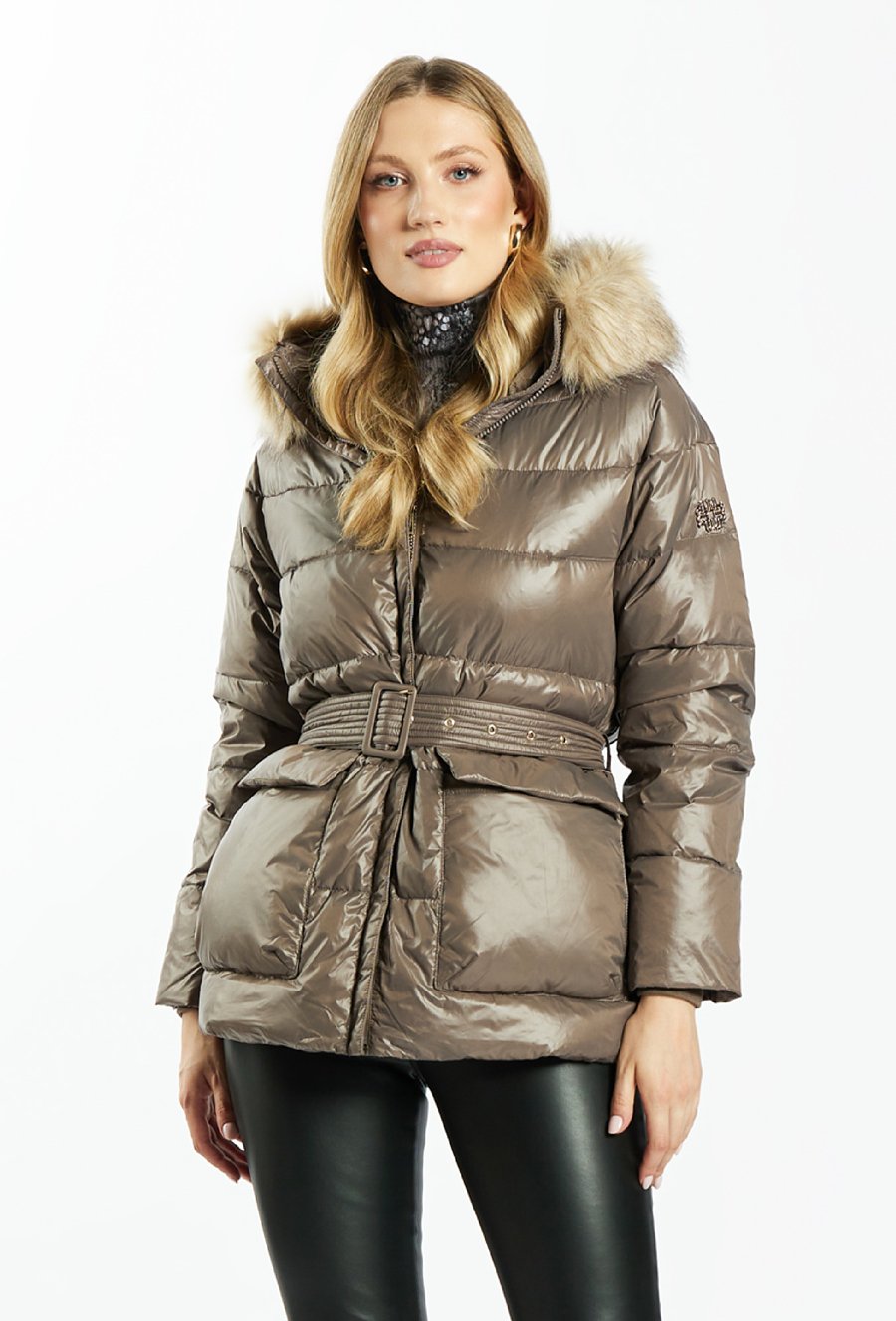 Puchowa kurtka damska