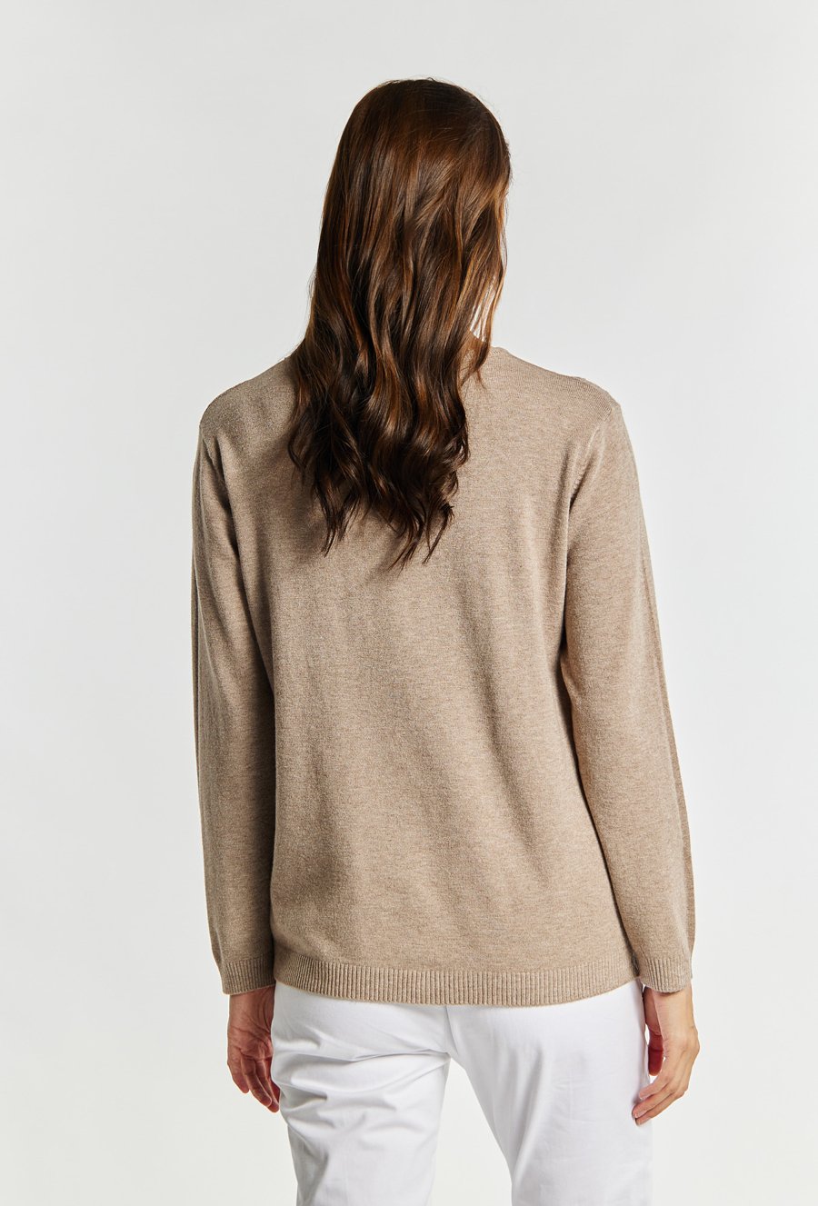 Wiskozowy sweter damski