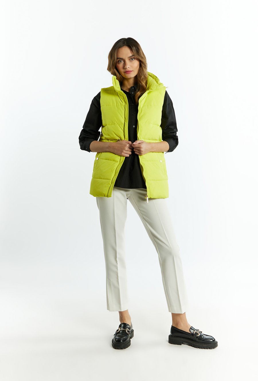 Pikowana kamizelka damska