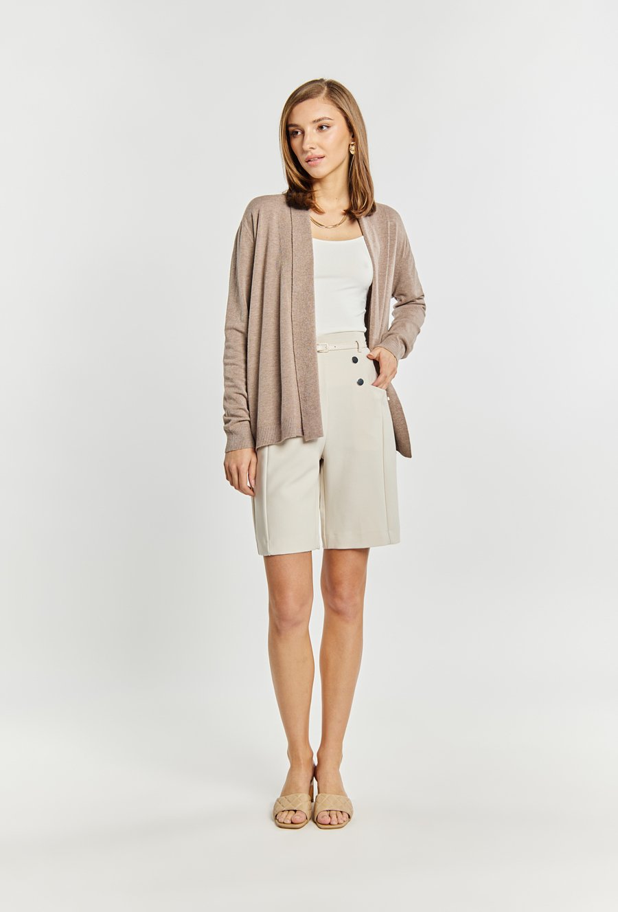 Kr&oacute;tki kardigan damski