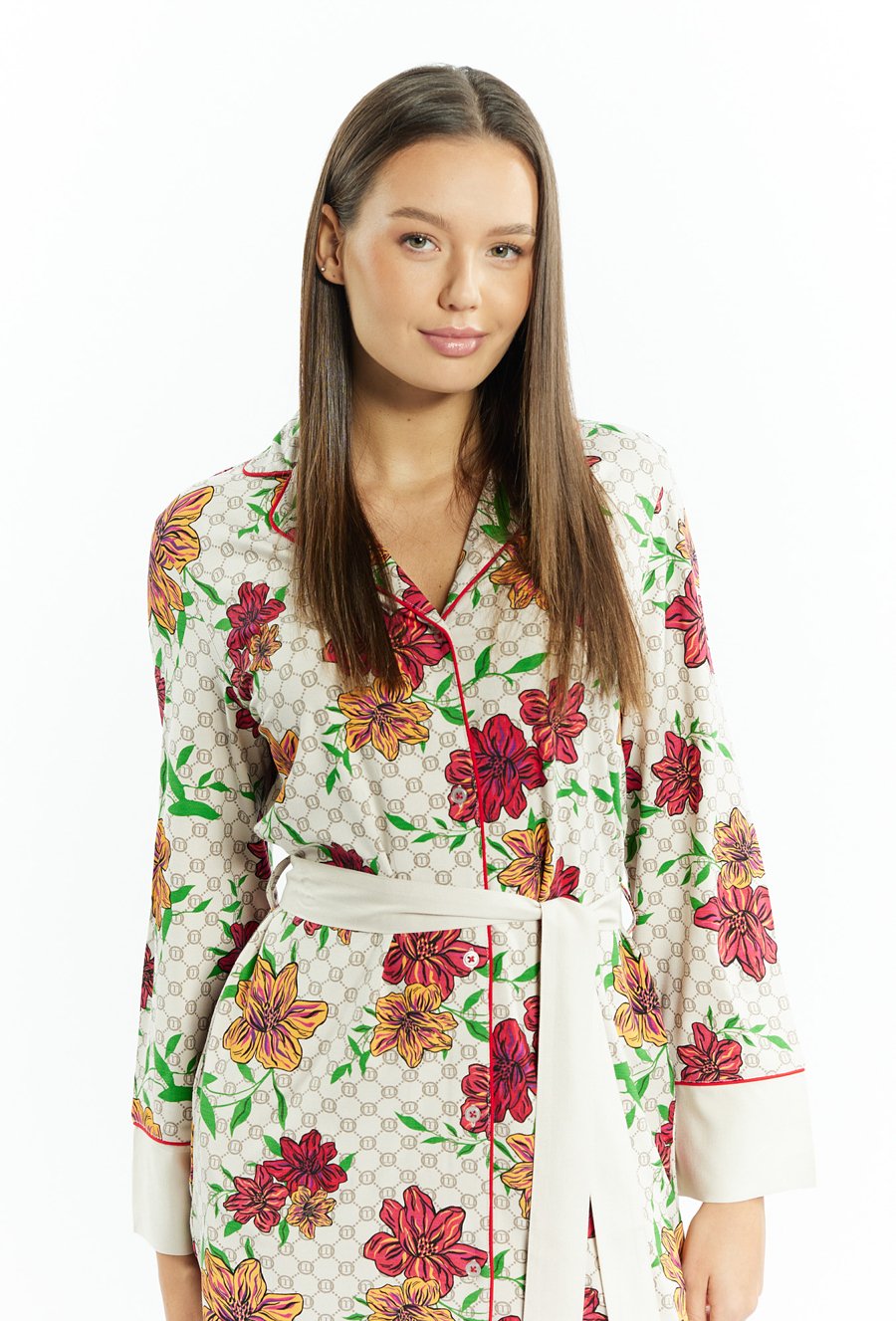 Koszula nocna rozpinana