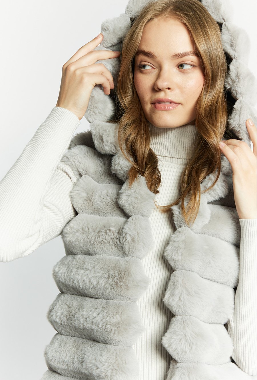 Pikowana kamizelka damska