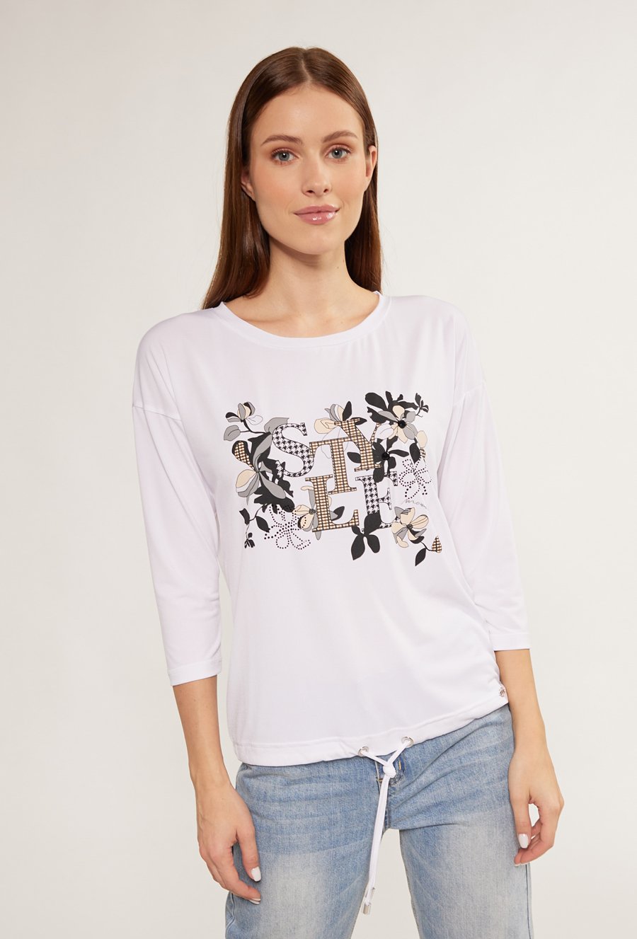 T-shirt damski z nadrukiem