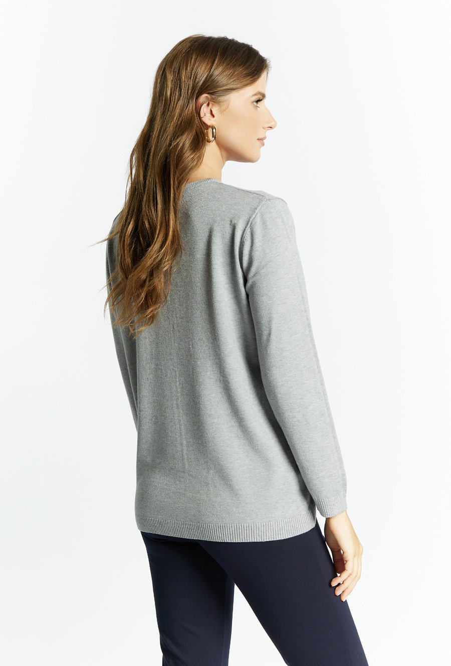 Sweter wykonany z wiskozy