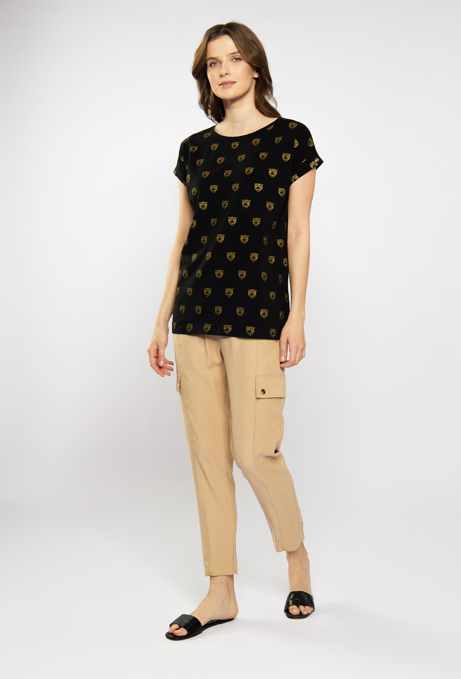 T-shirt w zwierzęcy wz&oacute;r