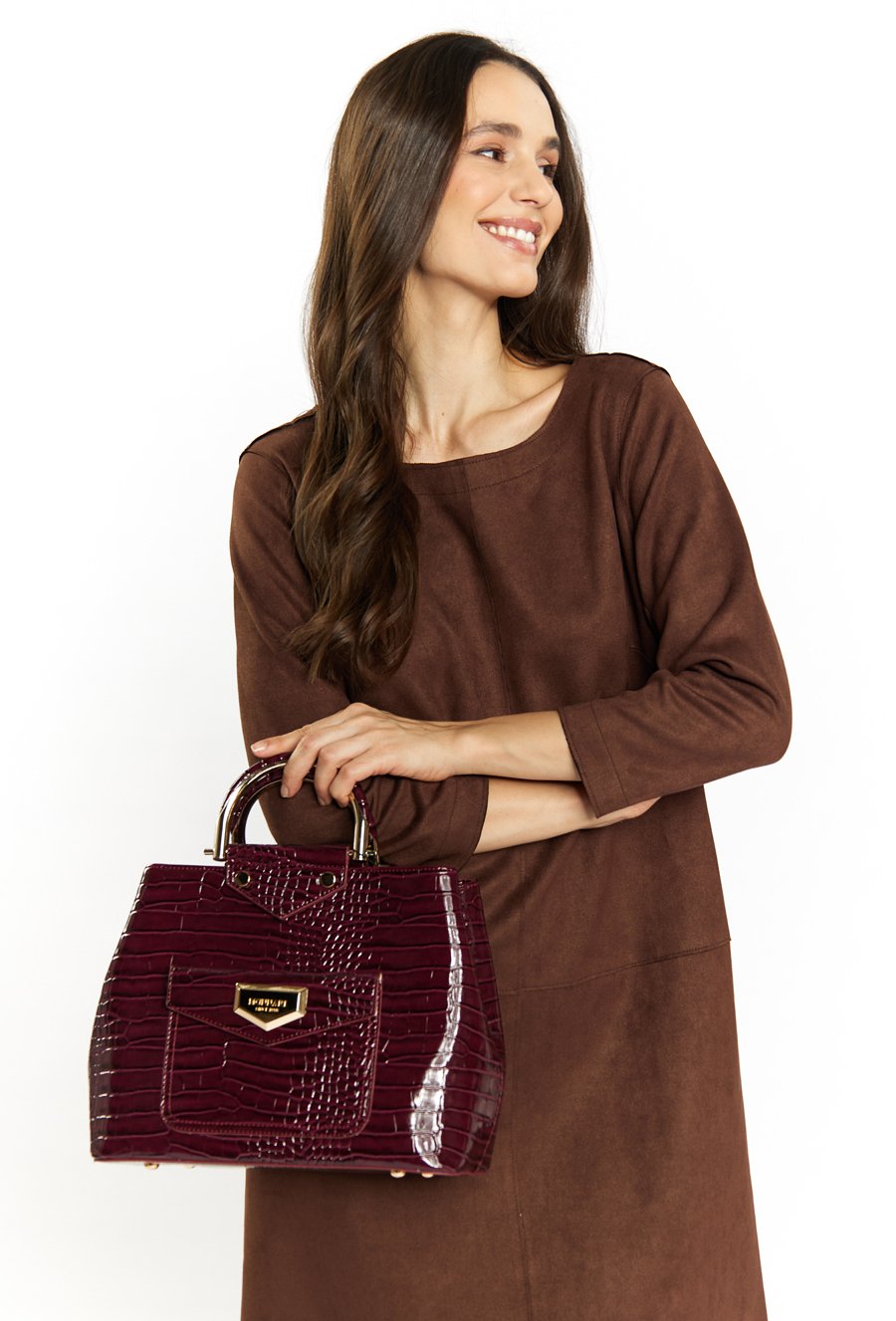 Elegancki kuferek damski