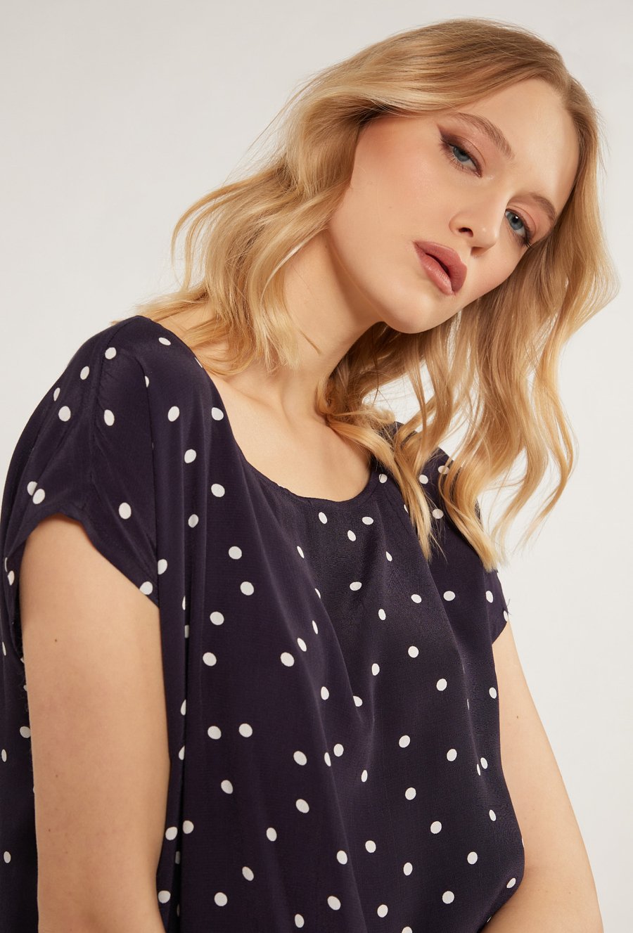 Bluzka damska w grochy