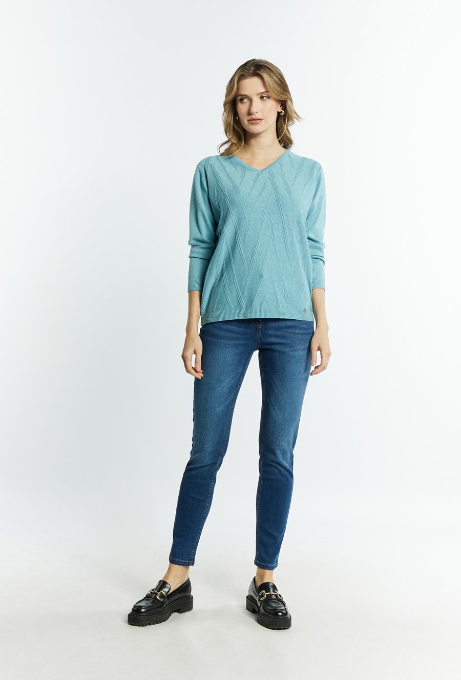 Sweter damski z wiskozy