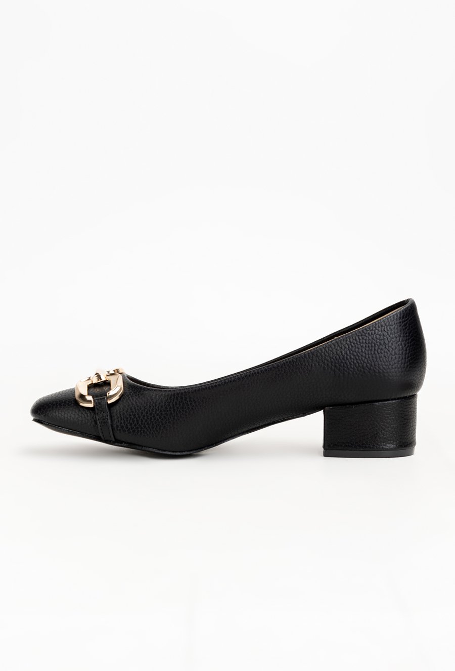 Czarne cz&oacute;łenka z ozdobną aplikacją CELLO