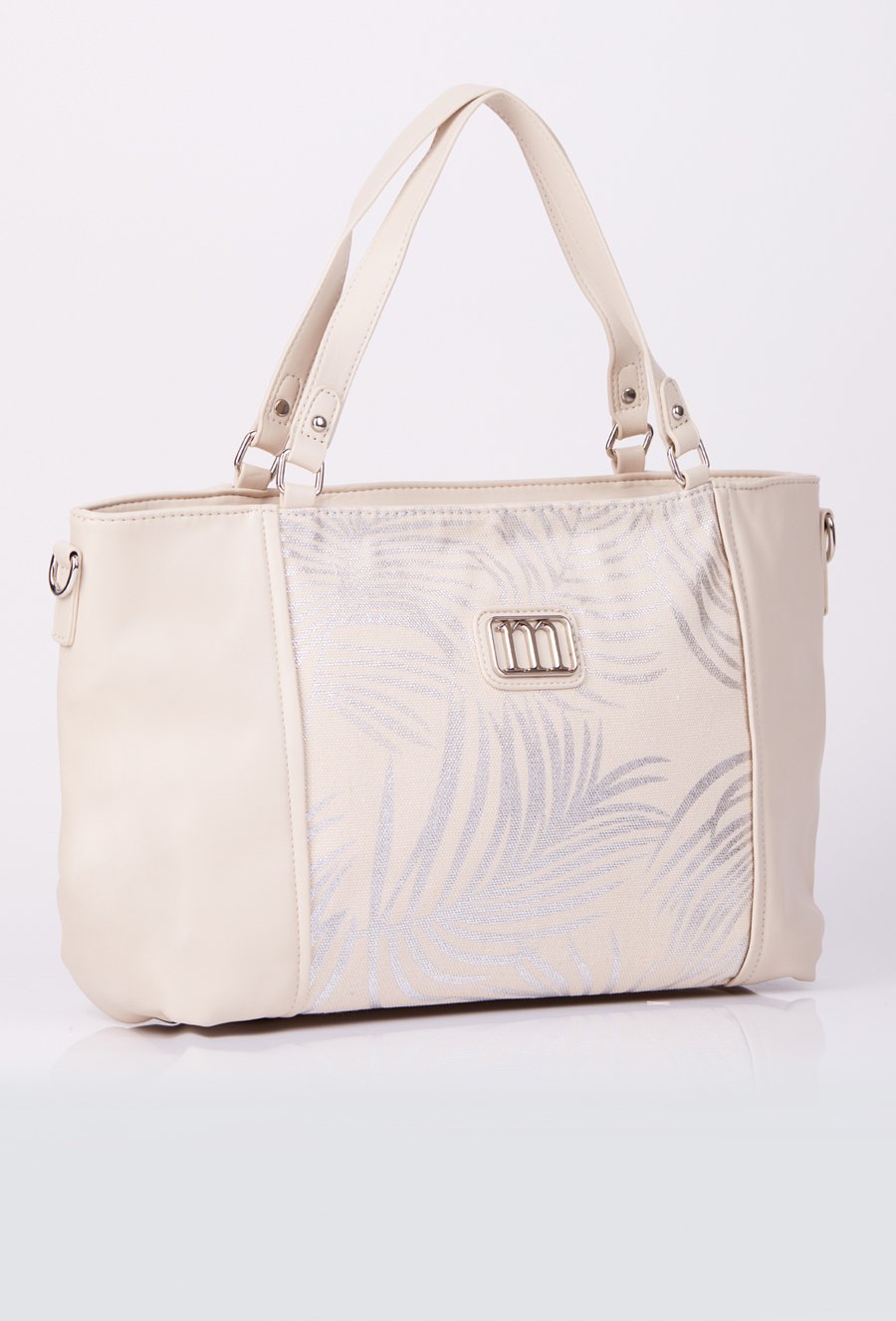 Torba damska z motywem liści