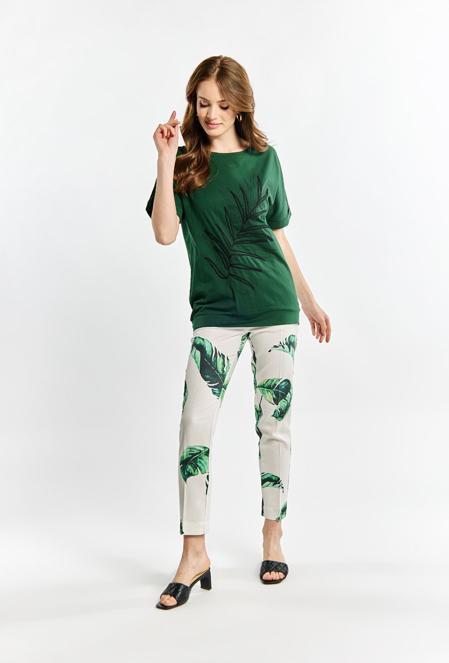 Bawełniany t-shirt damski