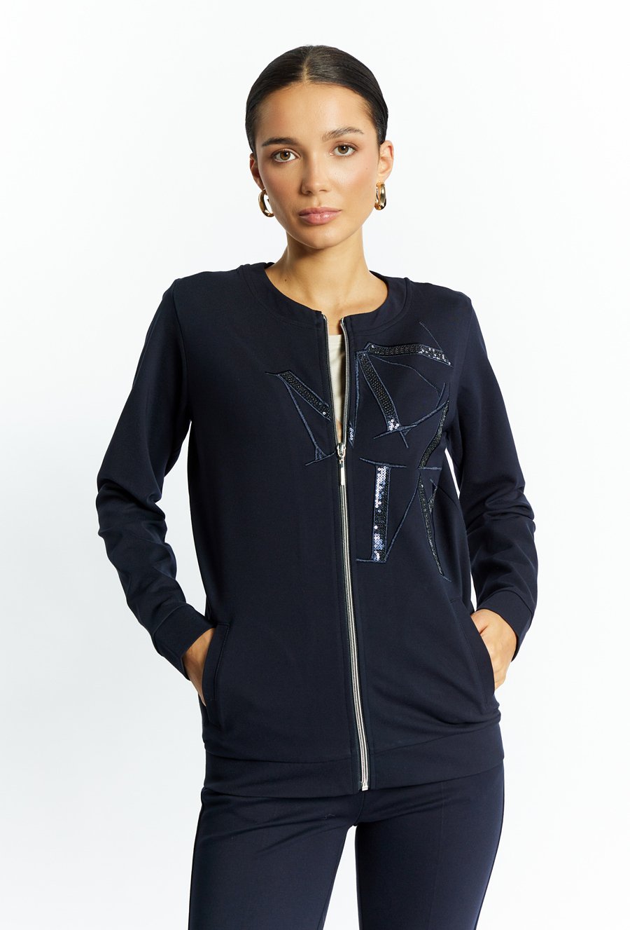 Rozpinana bluza damska