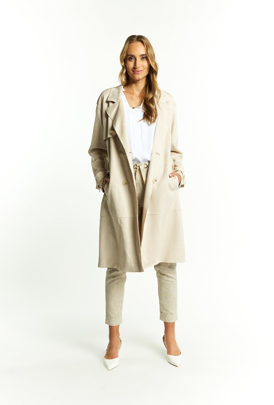 Dwurzędowy płaszcz