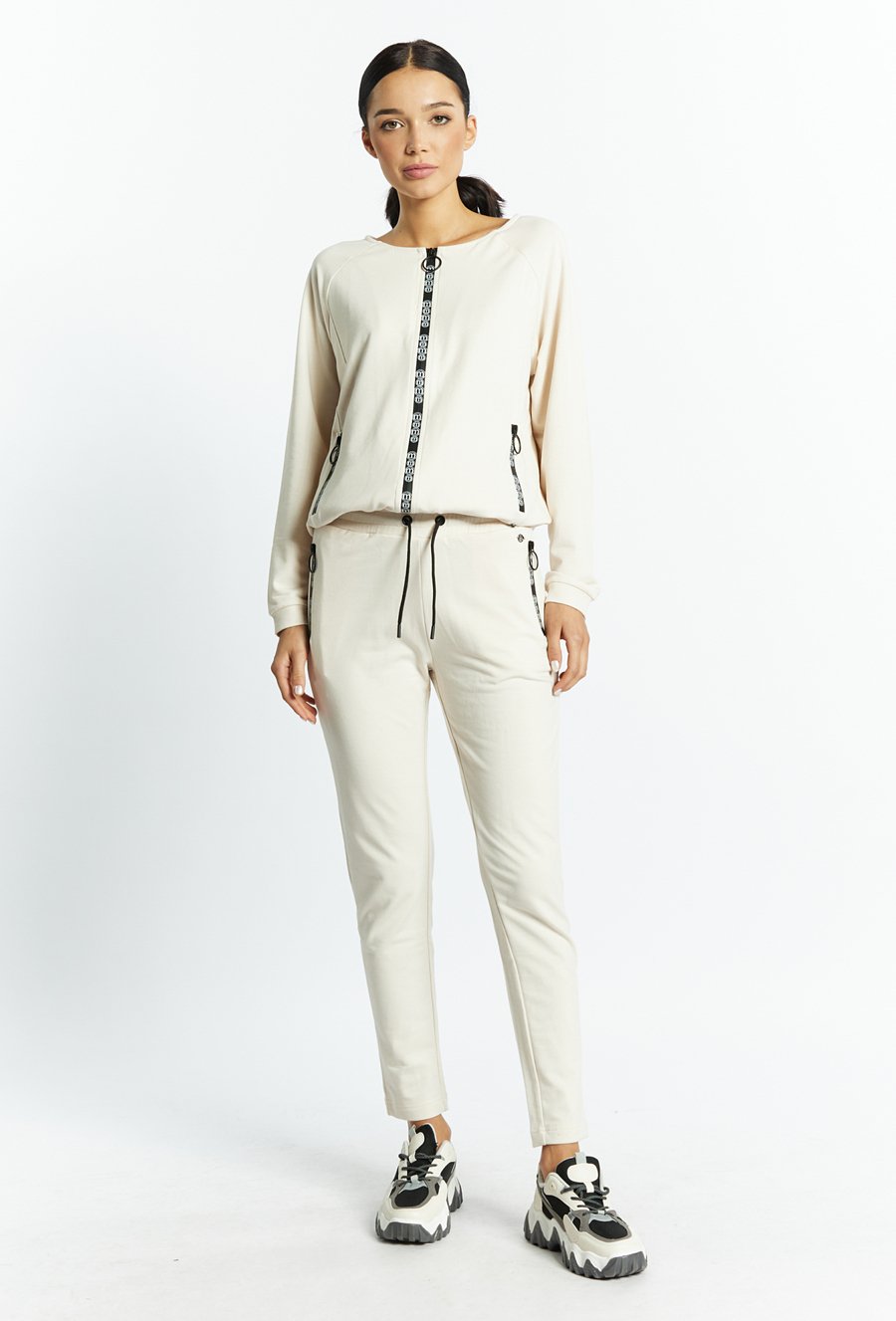 Bawełniane spodnie damskie