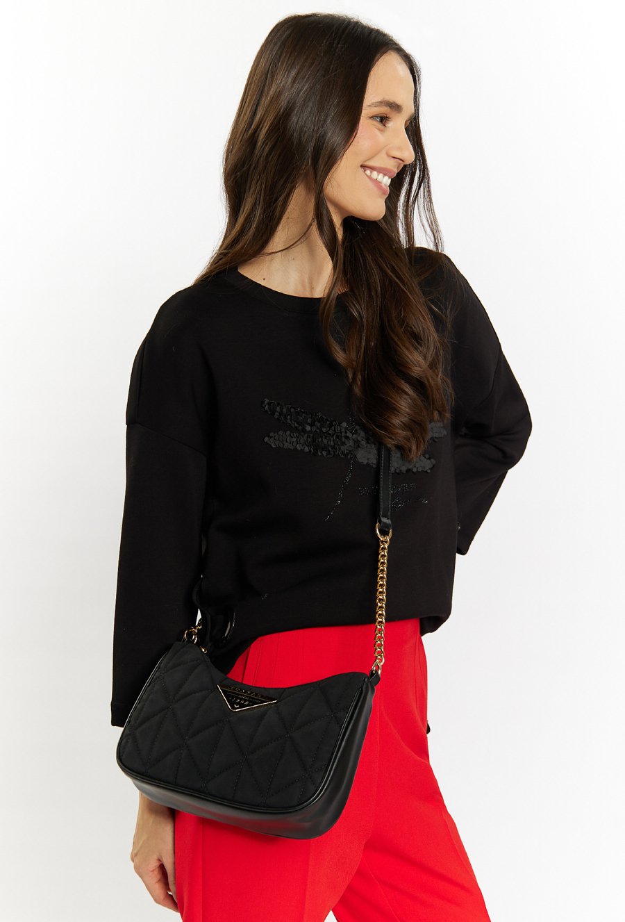 Pikowana torba damska