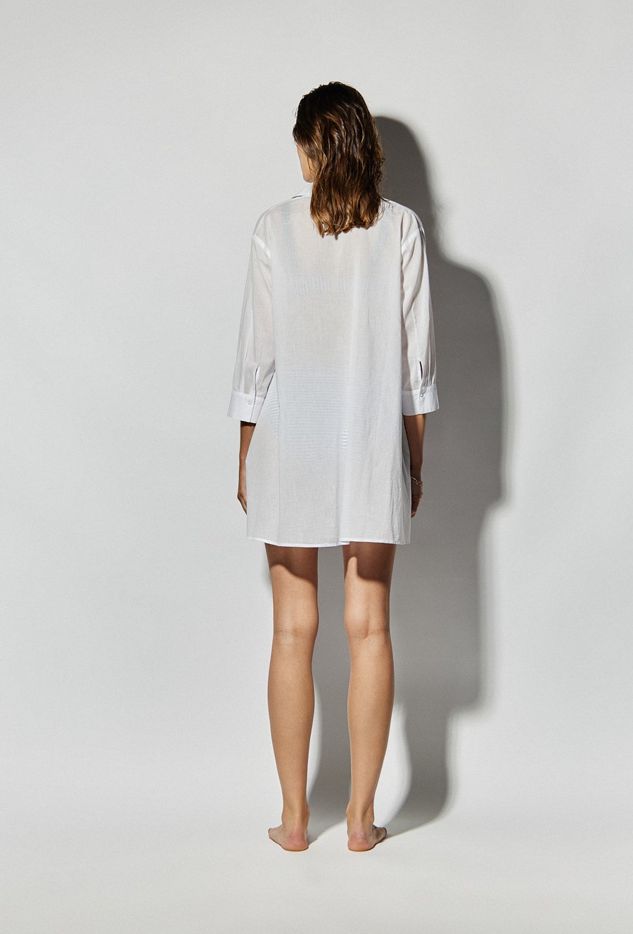 Pareo damskie w formie koszuli