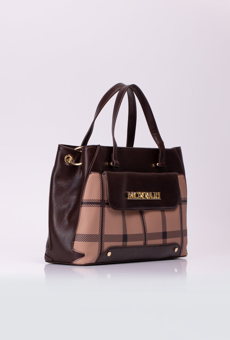 Torba z wzorzystym panelem