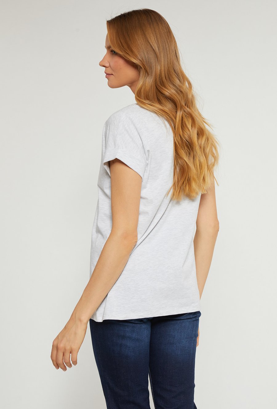 T-shirt damski z zwierzęcym wzorem