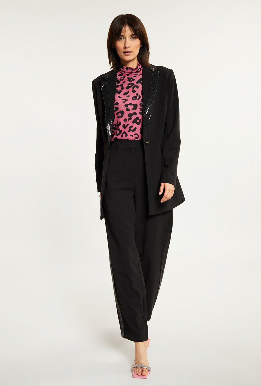 Marynarka damska z cekinami