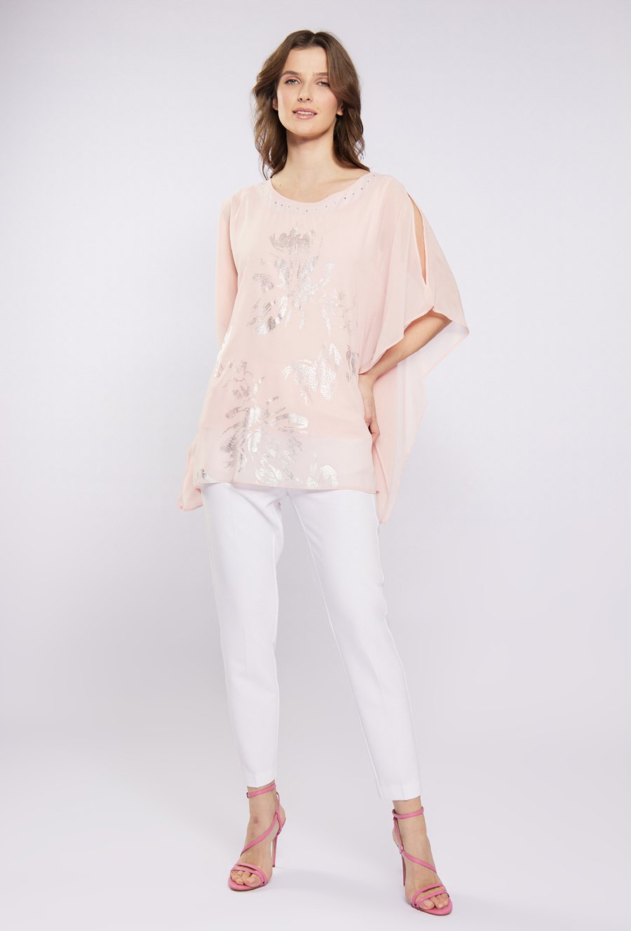 Bluzka damska typu nietoperz