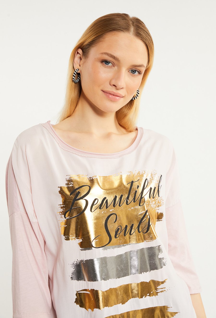 Bluzka damska z dłuższym tyłem