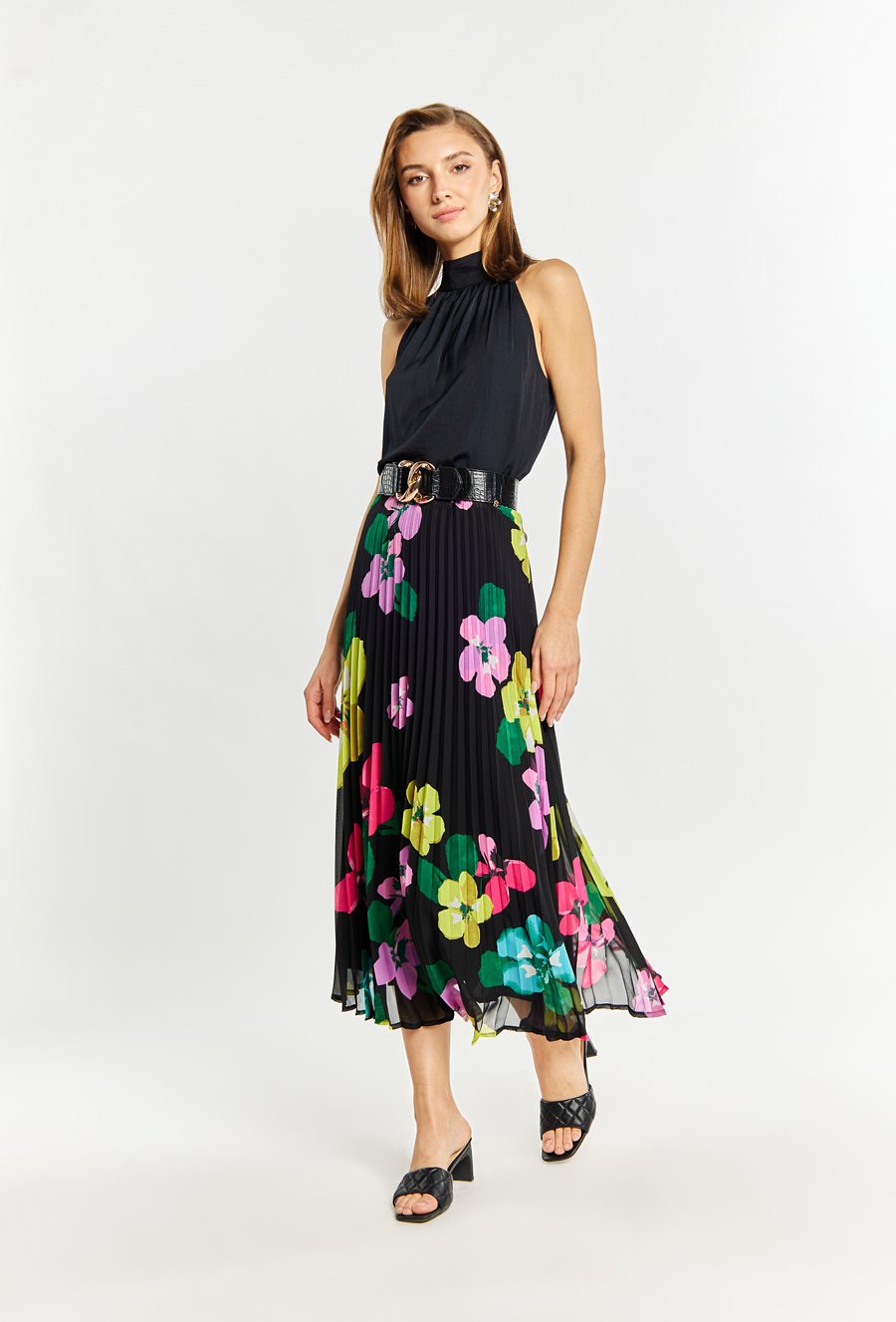 Plisowana sp&oacute;dnica damska