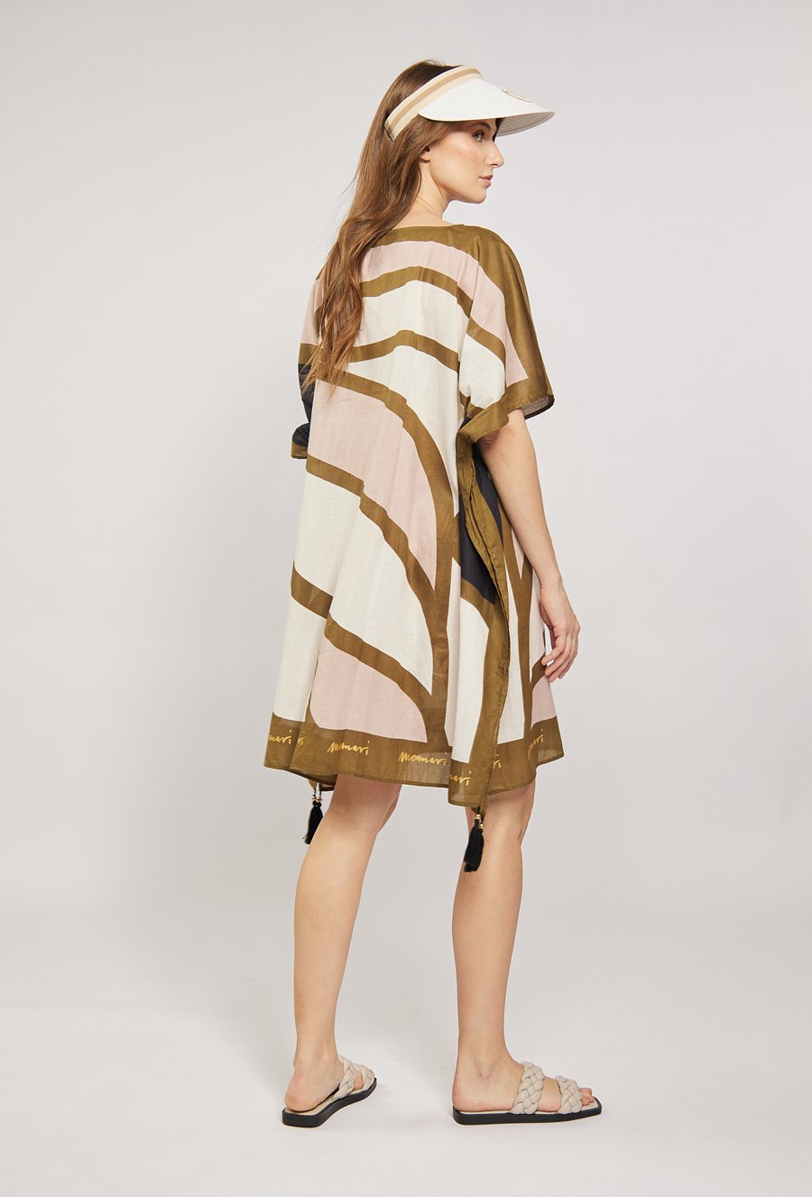 Wzorzyste pareo damskie