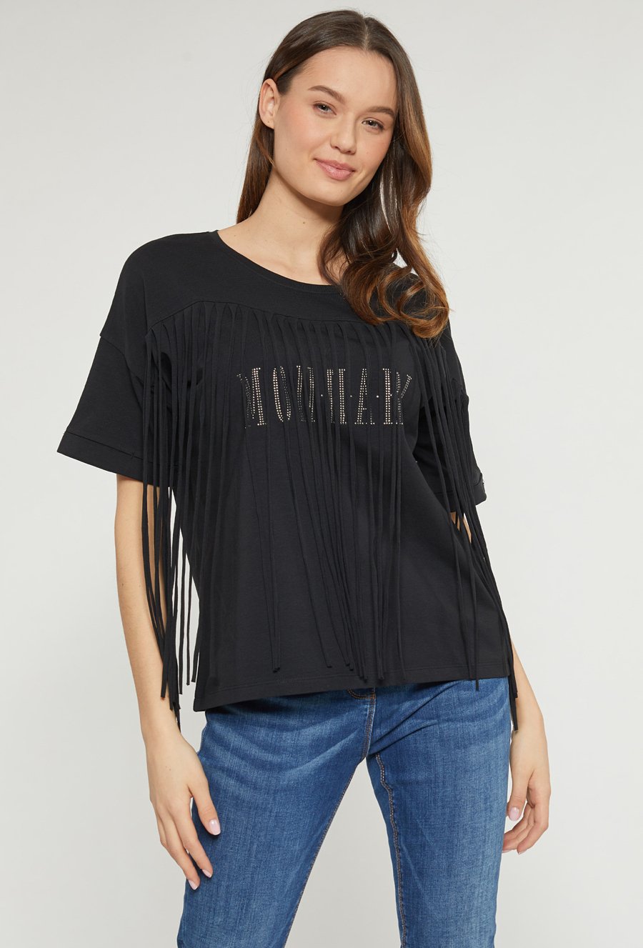 Bluzka damska z frędzlami