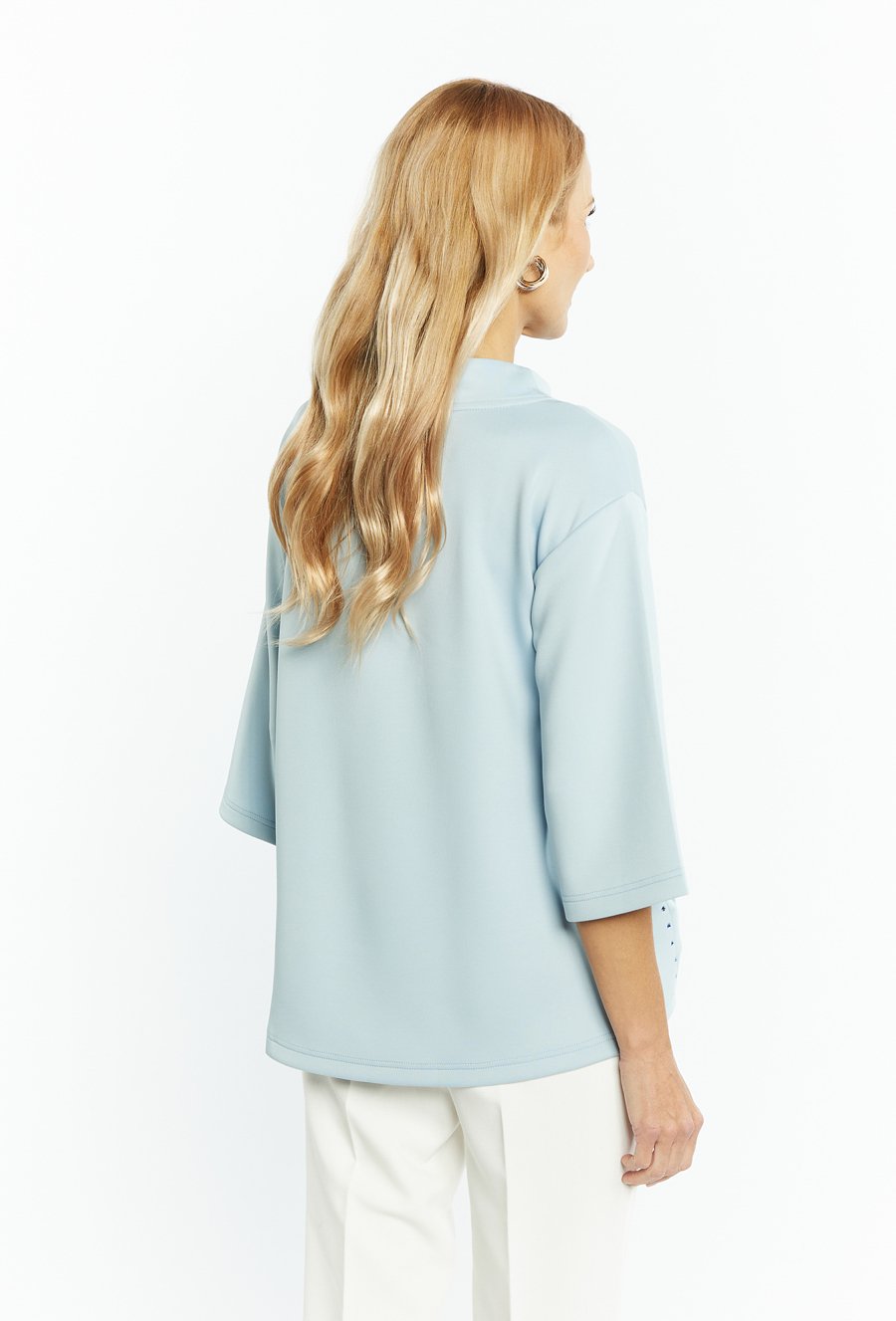 Bluza damska z wypukłym nadrukiem