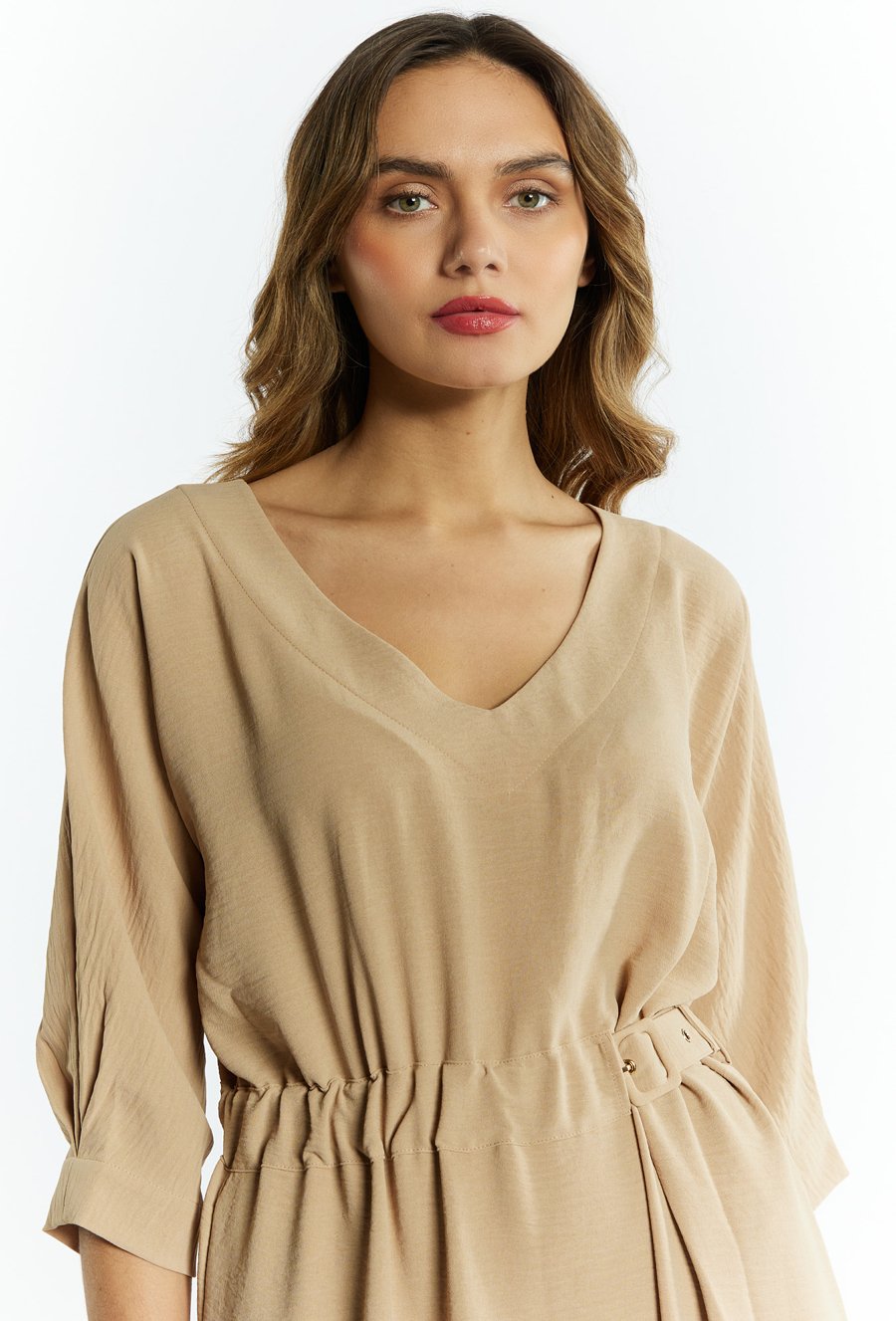 Sukienka damska ze ściągaczem