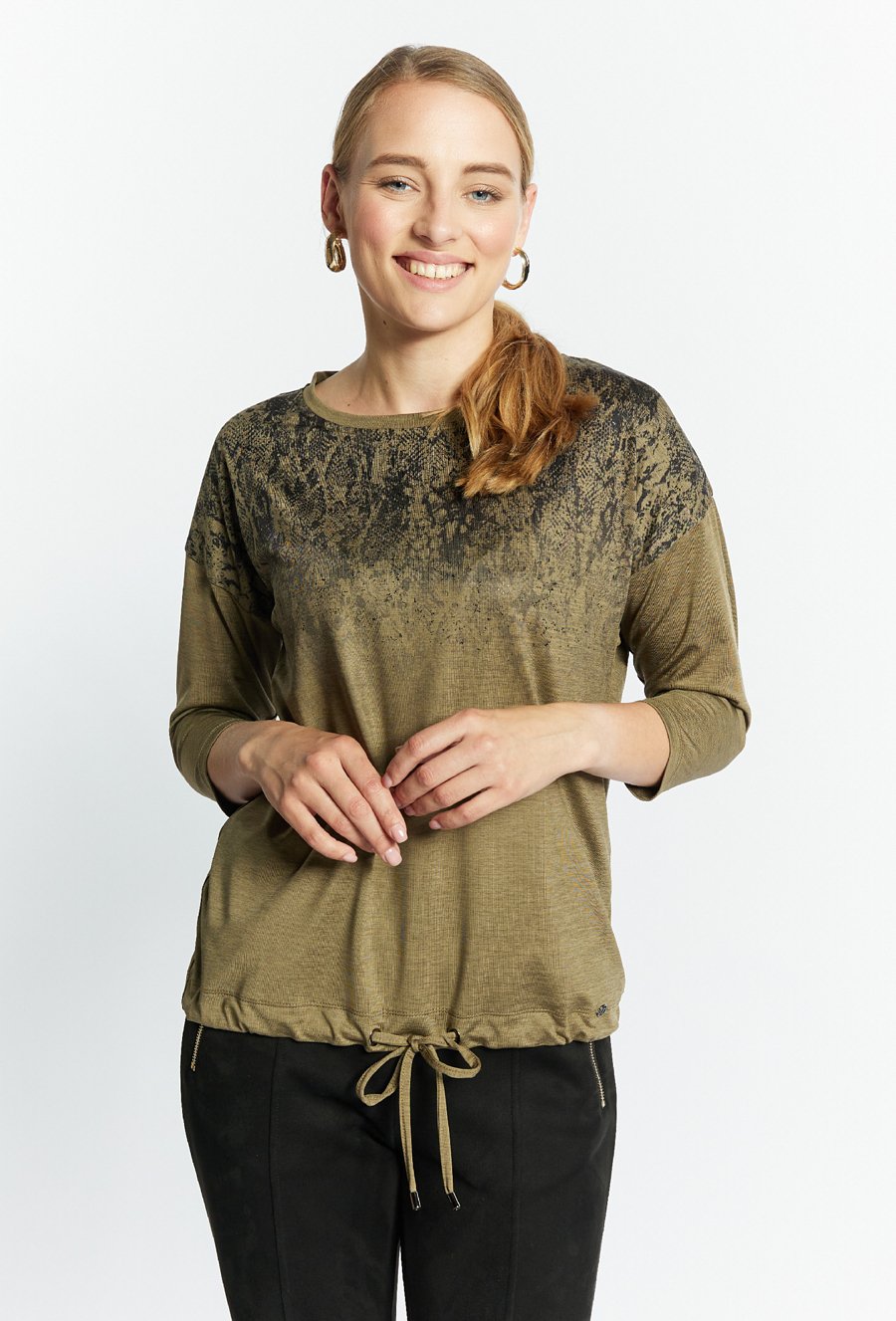 Bluzka ze ściągaczem