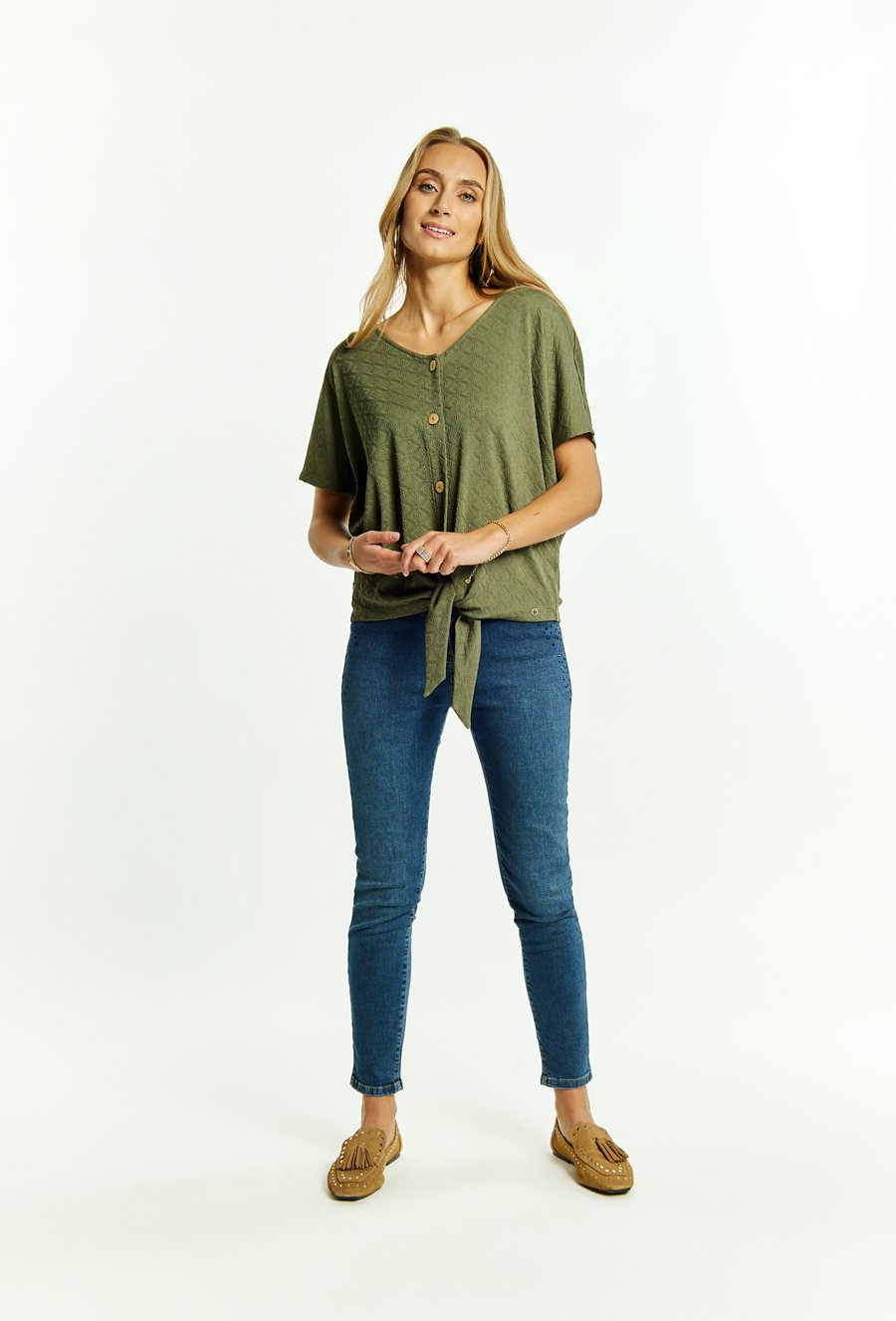 Luźna bluzka damska