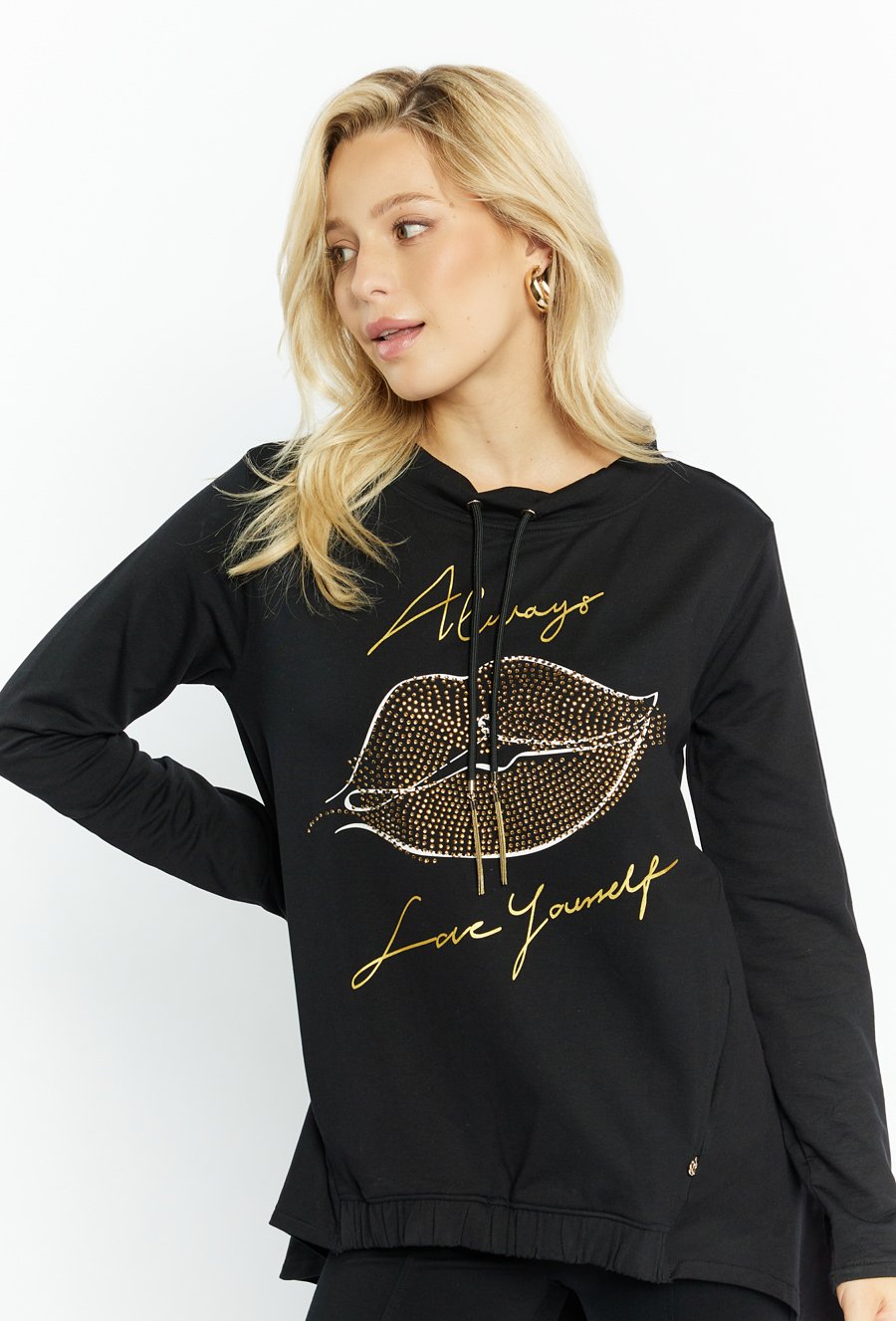 Bluza damska z aplikacją