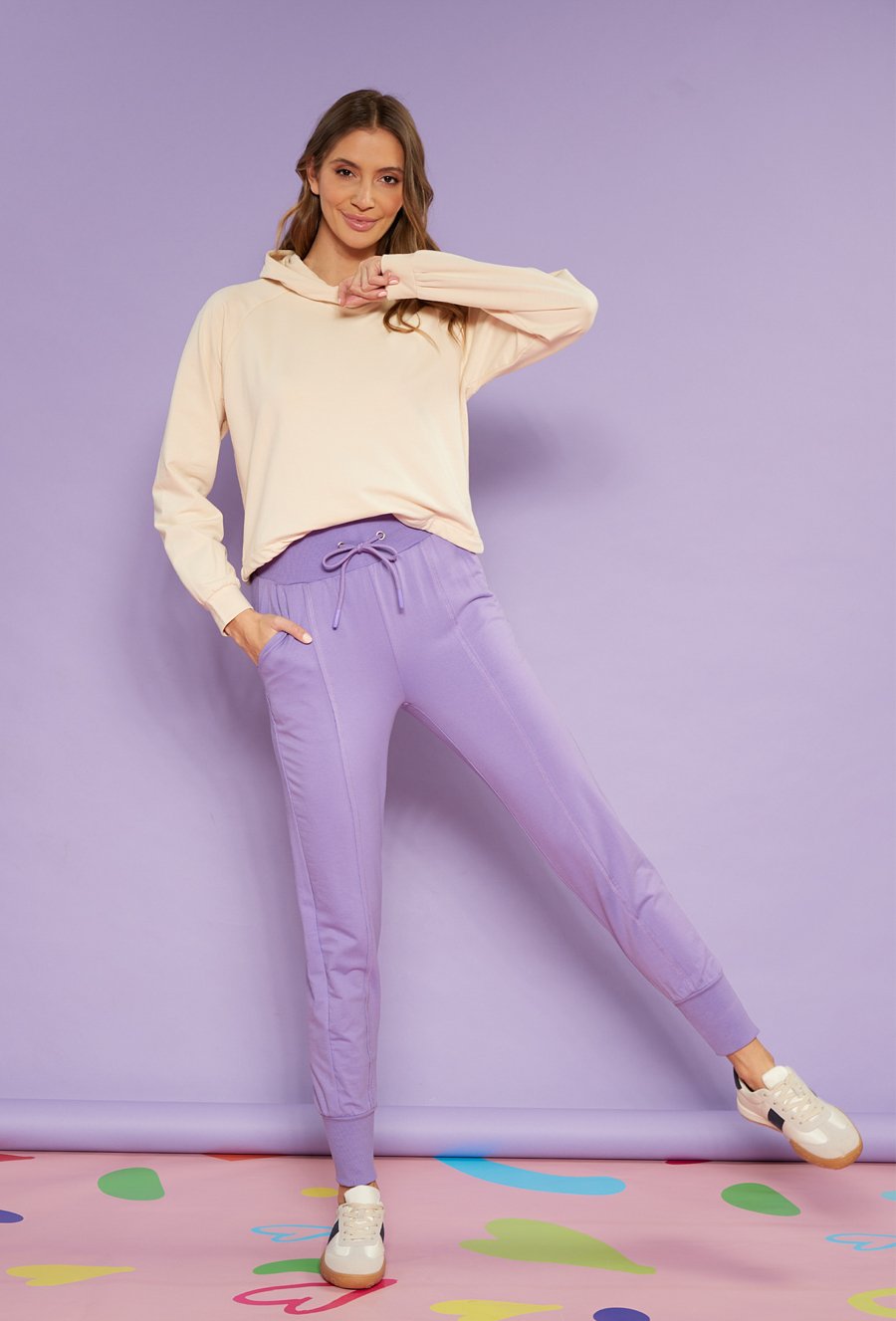 Bawełniane spodnie dresowe