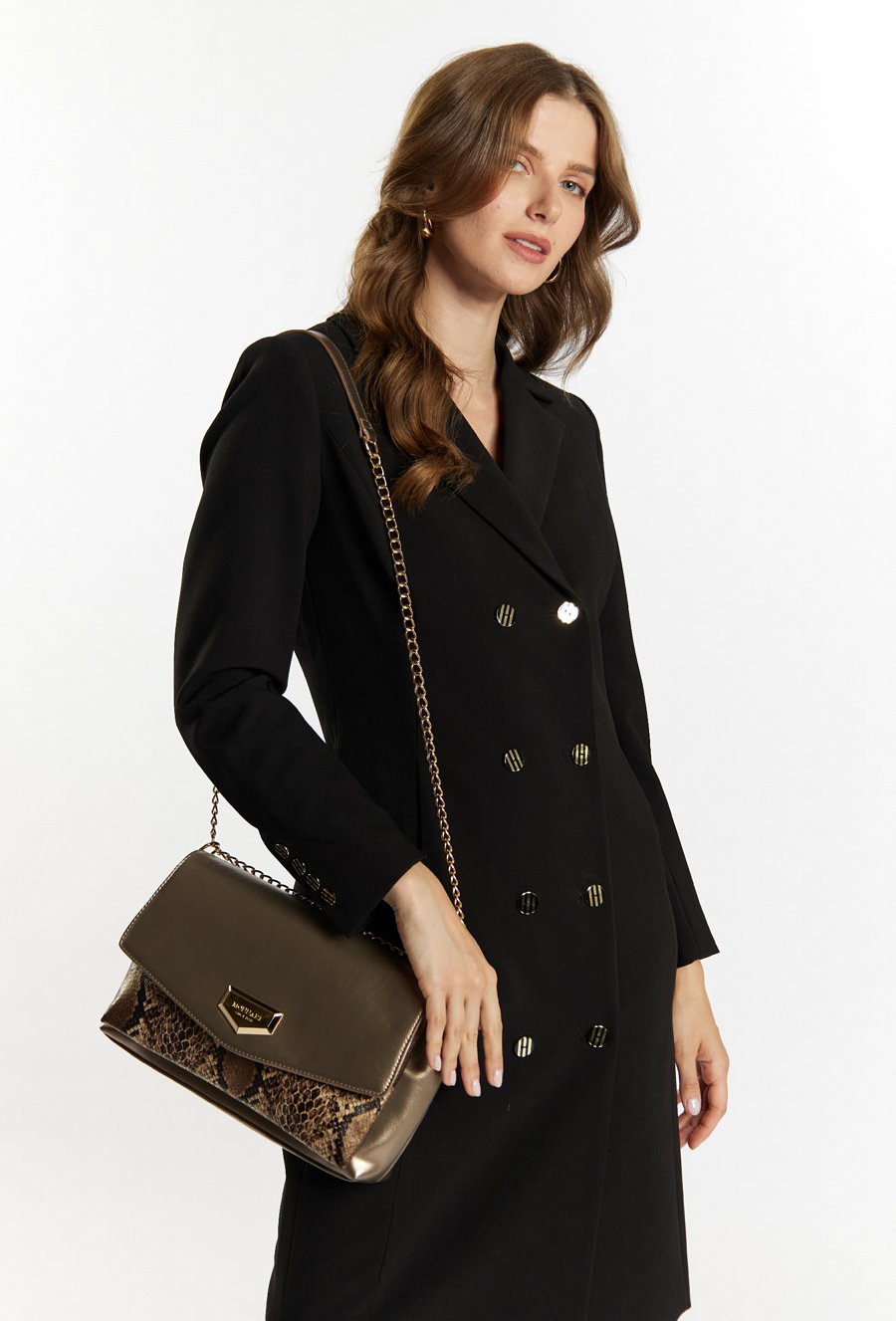 Elegancka torba ze zwierzęcym wzorem