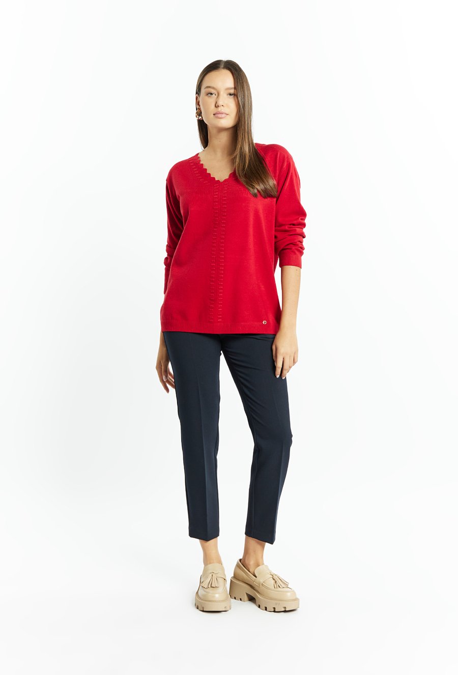 Sweter damski z wiskozy