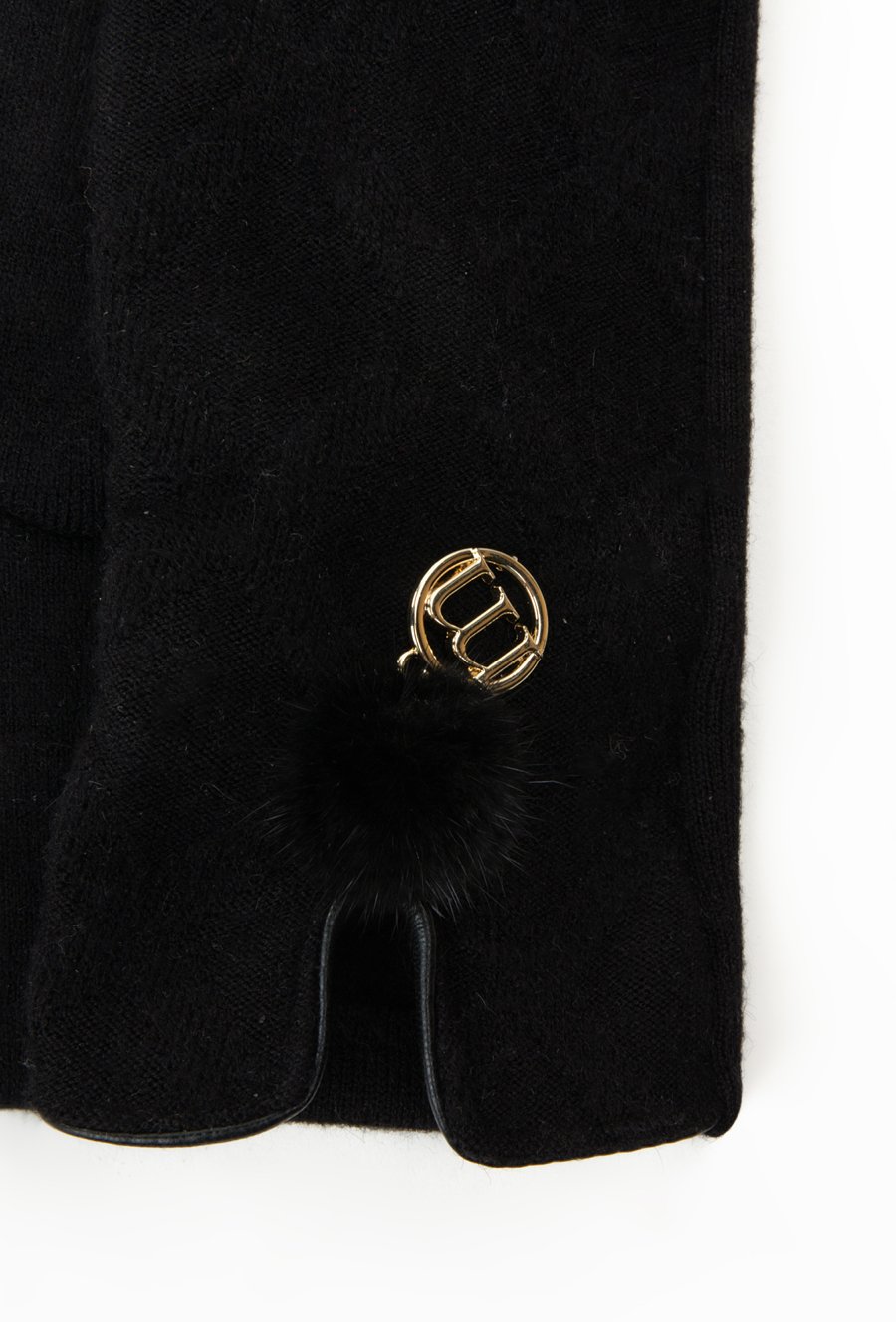 Rękawiczki z pomponem