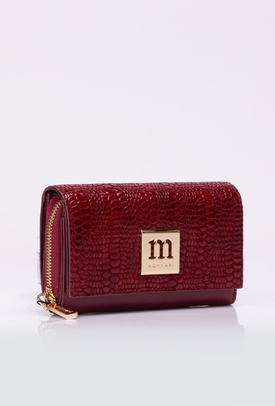 Klasyczny średni portfel damski